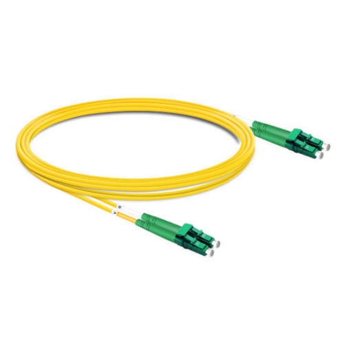 PacSatSales - Fiber Optic Internet Cable - 100ft / 30M SC/APC to SC/APC  Single Mode Fiber Optic Cable att & Connector - Replacement Fiber Patch